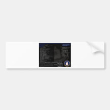 CIA-Entwurf Auto Sticker