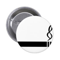 cigaret Ikonen-Zigarettenschwarzes buttons