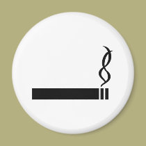 cigaret Ikonen-Zigarettenschwarzes magnete