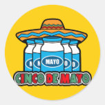 Cinco De Mayo Runde Sticker