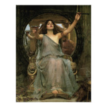 Circe, welches die Schale Ulysses durch JW Waterho Personalisierte Ankündigung