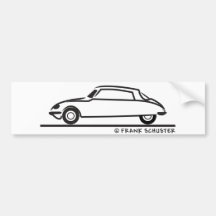 Citroën DS 21 Autoaufkleber