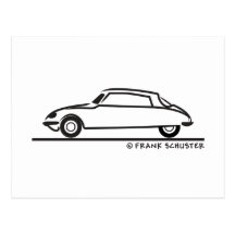 Citroën DS 21 Postkarten