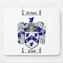 CLARK-FAMILIENWAPPEN - CLARK-WAPPEN MAUSPADS