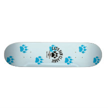 Classic™ die Tatze der Katze Skateboard Personalisiertes Skateboarddeck
