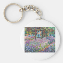 Claude Monet - der Garten des Künstlers bei Givern Schlüsselanhänger