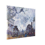 Claude Monet - Gare Heiliges Lazare in Paris Gespannter Galerie Druck