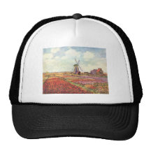 Claude Monet-Tulpen in Holland Retrokultkappen