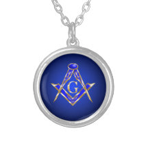 Clawson Quadrat und Kompass Personalisierter Schmuck