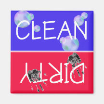 CLEAN-DIRTY Spülmaschinen-Magnet