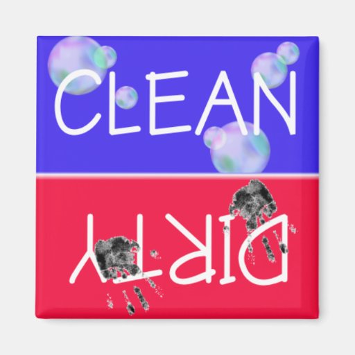 CLEAN-DIRTY Spülmaschinen-Magnet