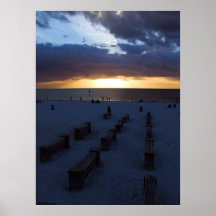 Clearwater Sonnenuntergang Plakatdrucke