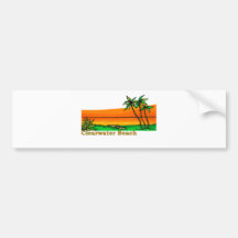 Clearwater Strand, Florida Auto Sticker