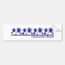 Clearwater Strand, Florida Auto Sticker
