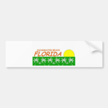 Clearwater Strand, Florida Auto Sticker
