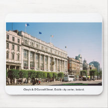 Clerys u. Stadt Irland O'Connell-St. Dublin Mousepads