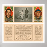 Cleveland-Ureinwohner-Baseball 1912 Posterdruck