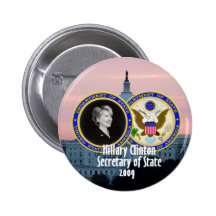 Clinton-Knopf Anstecknadelbuttons