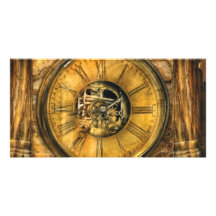 Clockmaker - Uhr-Arbeiten Photo Karten