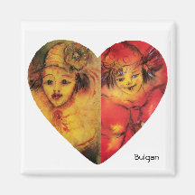 CLOWNS-SAMMLUNG/venezianischer Masquearde Ball Magnete