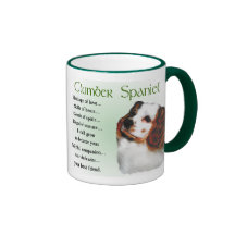 Clumber Spaniel-Geschenke Tee Haferl