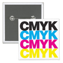 CMYK CMYK ANSTECKNADELBUTTONS
