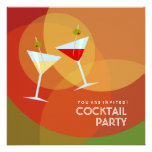 Cocktail-Party Einladung