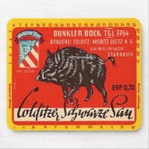 Colditzer Schwarze Sau Mousepad