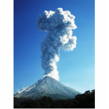 Colima-Vulkan, Jalisco, Mexiko Fotofigur