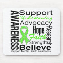 Collage - Gesundheits-Bewusstsein Mousepads
