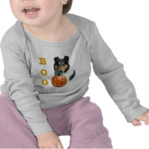 Collie(glatter) Boo Tshirts