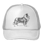 Collie-Hund Baseball Cap