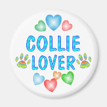COLLIE-LIEBHABER KÜHLSCHRANKMAGNET