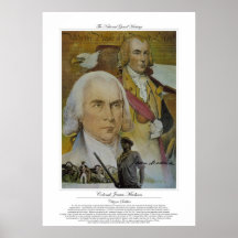 COLONEL JAMES MADISON Citizen Soldier Posters