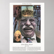 COLONEL THEODORE ROOSEVELT Citizen Soldier Print