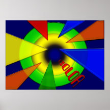 Color Posterdruck