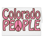 Colorado-Leute Grußkarte