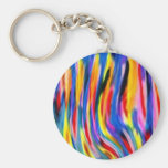 Colorflame Stripes Keychain Schlüsselbänder