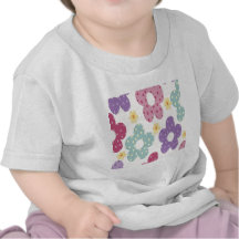 Colorful Flowers Tee Shirts
