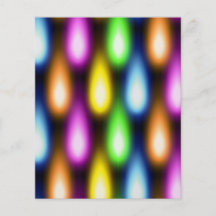 Colorful Light Effects Custom Flyer