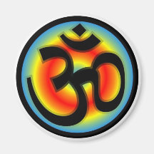 Colorful_Om Kühlschrankmagnet