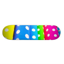 colorful_polka_dots skateboard brett