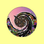 Colorful Swirl wanduhren