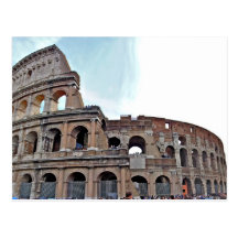 Colosseum in Rom, Italien Postkarte