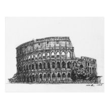 Colosseum Postkarte