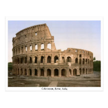 Colosseum Rom, Italien Postkarte