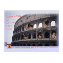 Colosseum - Rom Postkarte