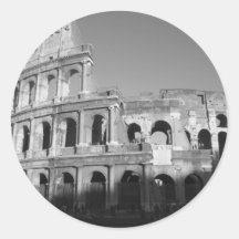 Colossium Schwarzweiss Sticker