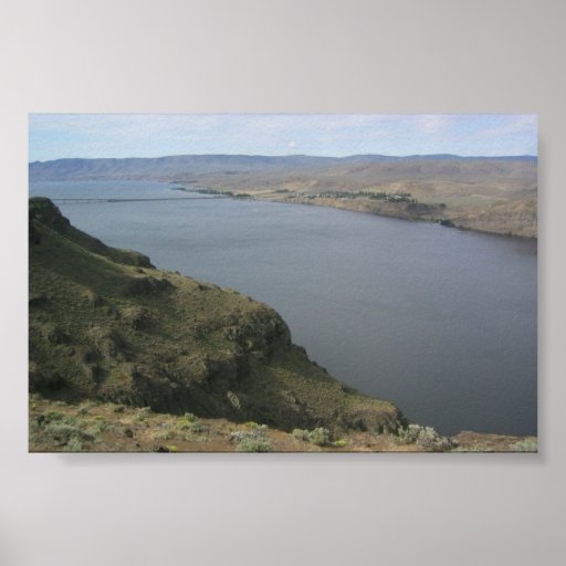 Columbia River, Ostwashington Plakat