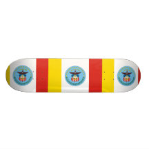 Columbus, Vereinigte Staaten kennzeichnen Skateboard Deck